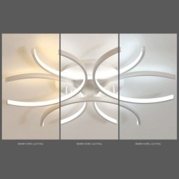 Moderne Flush Mount Loftslampe Silica Gel Dekoration Light