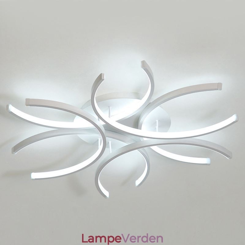 Moderne Flush Mount Loftslampe Silica Gel Dekoration Light