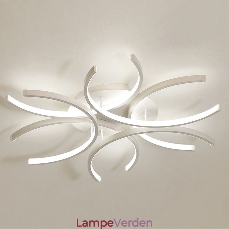 Moderne Flush Mount Loftslampe Silica Gel Dekoration Light