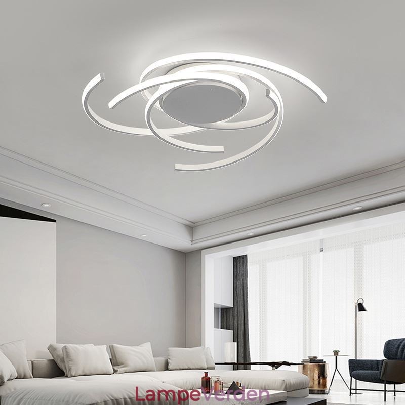 Moderne akryl flush-mount loftslampe Kreativ dekorationsbelysning