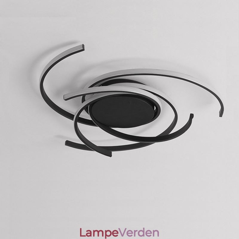 Moderne akryl flush-mount loftslampe Kreativ dekorationsbelysning