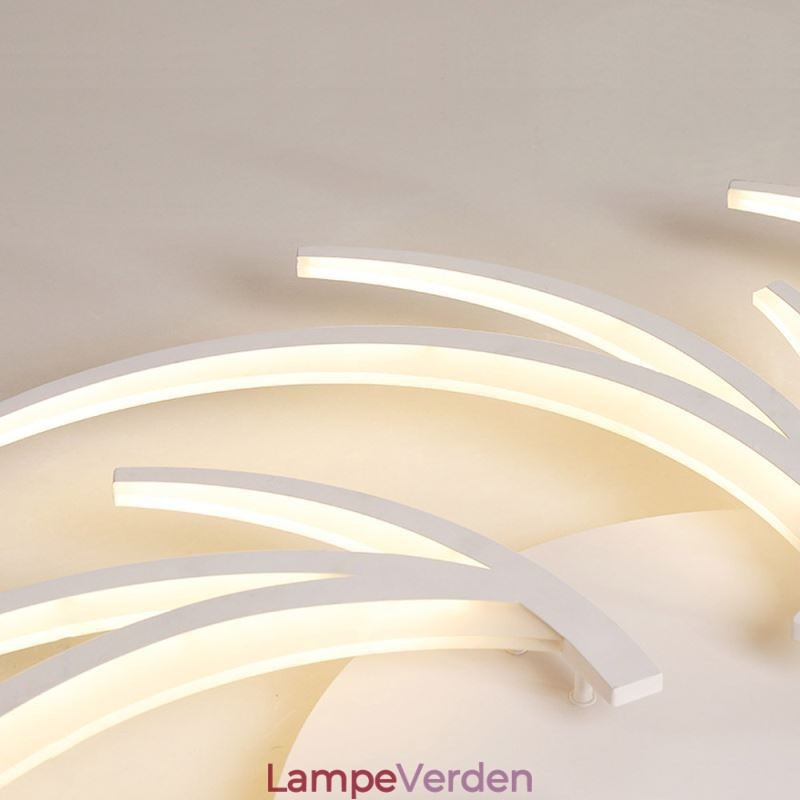 Moderne vindmølle Flush Mount Loftslys Uregelmæssig dekorationsbelysning