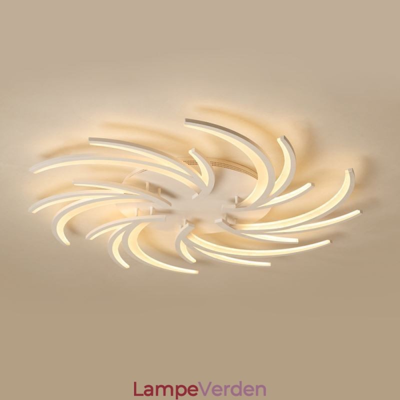 Moderne vindmølle Flush Mount Loftslys Uregelmæssig dekorationsbelysning