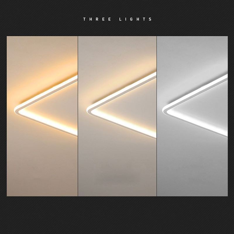 Moderne Minimalistisk Flush Mount Ultratynd Flush Mount Loftslampe