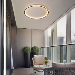 Flush Mount minimalistisk cirkulært loftslys