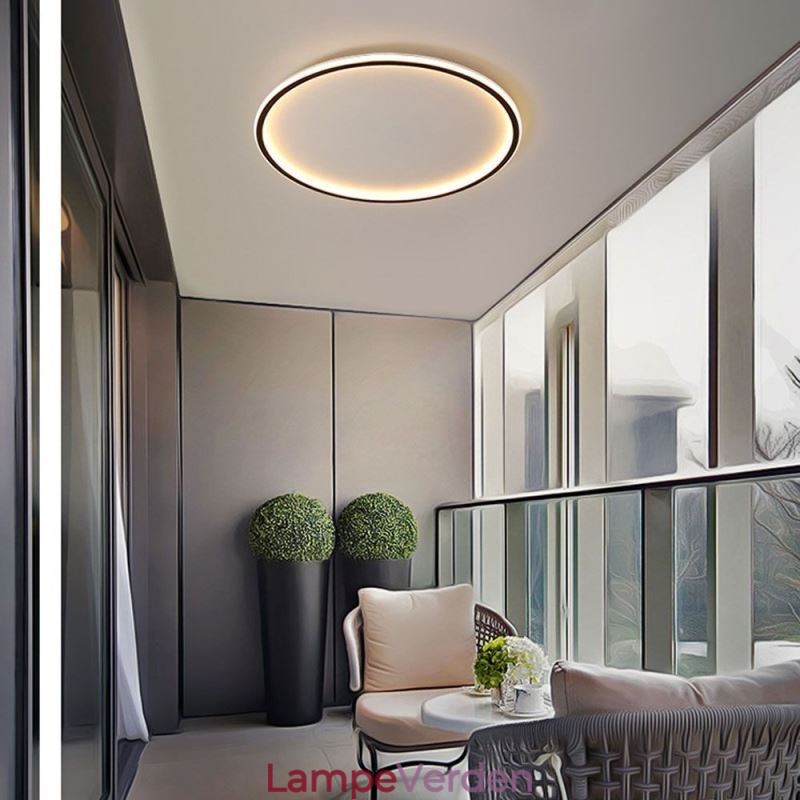 Flush Mount minimalistisk cirkulært loftslys