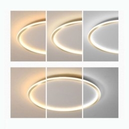 Flush Mount minimalistisk cirkulært loftslys