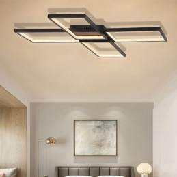 X Shaped Flush Mount Minimalistisk akryl loftslampe