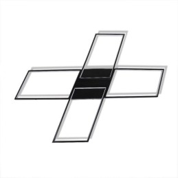 X Shaped Flush Mount Minimalistisk akryl loftslampe