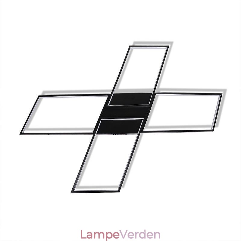 X Shaped Flush Mount Minimalistisk akryl loftslampe