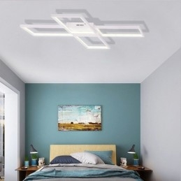 X Shaped Flush Mount Minimalistisk akryl loftslampe