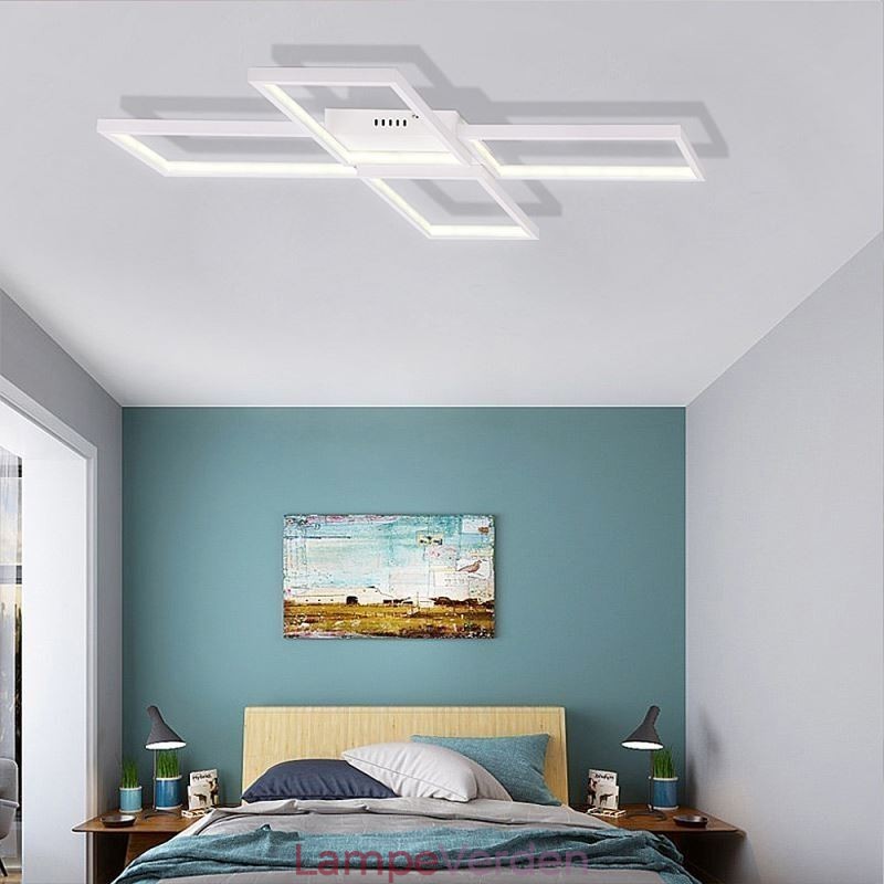 X Shaped Flush Mount Minimalistisk akryl loftslampe