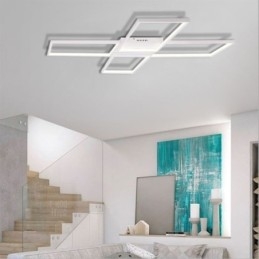 X Shaped Flush Mount Minimalistisk akryl loftslampe