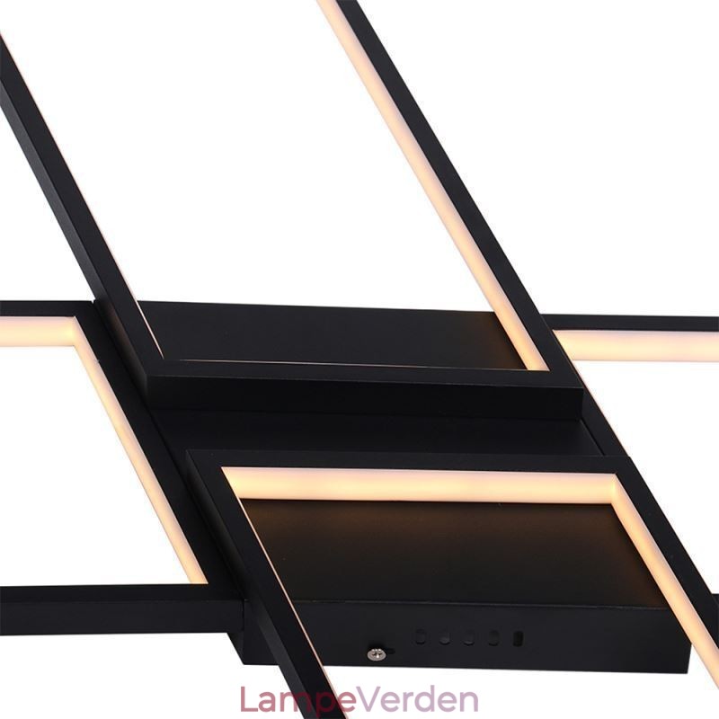 X Shaped Flush Mount Minimalistisk akryl loftslampe