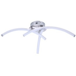 Enkel Flush Mount bueformet akryl Cross Ceiling Light