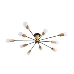 Moderne Magic Beans Flush Mount Wood Branch lysekrone