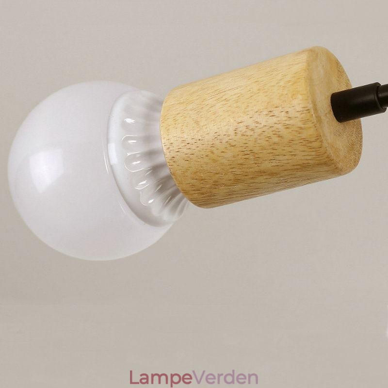 Moderne Magic Beans Flush Mount Wood Branch lysekrone