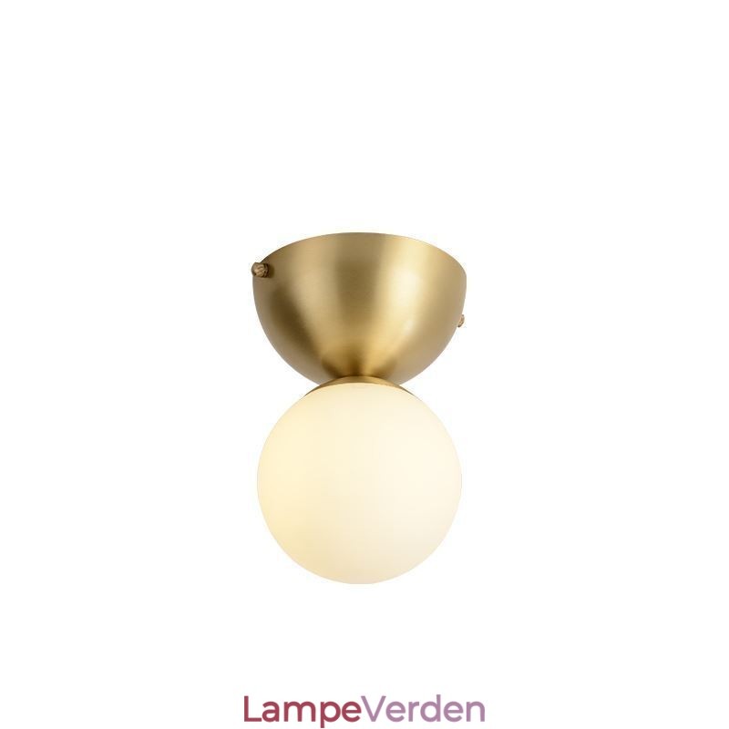 Nordic Brass Mini Flush Mount Loftslys Foyerbelysning