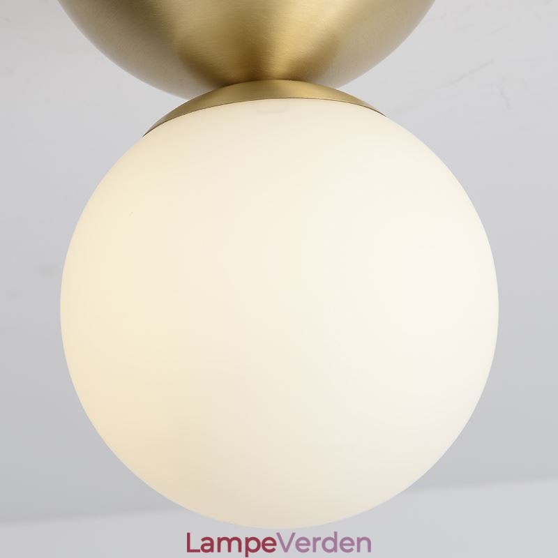 Nordic Brass Mini Flush Mount Loftslys Foyerbelysning