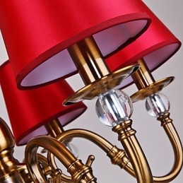 Lysekrone moderne moderne metal