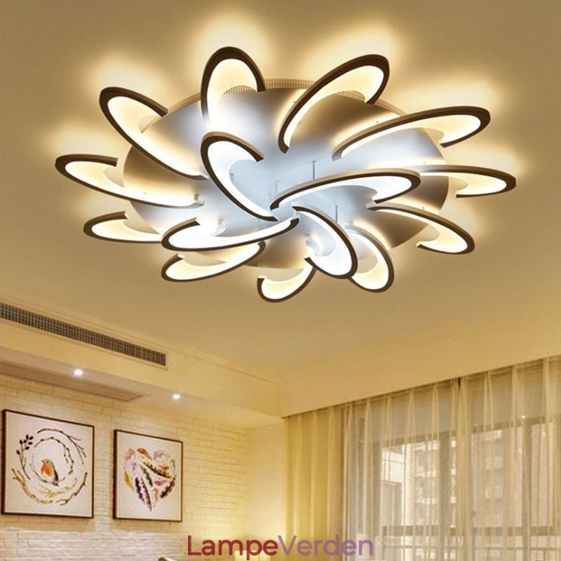 Moderne Simple Flush Mount Acryl Windmill Loftslampe