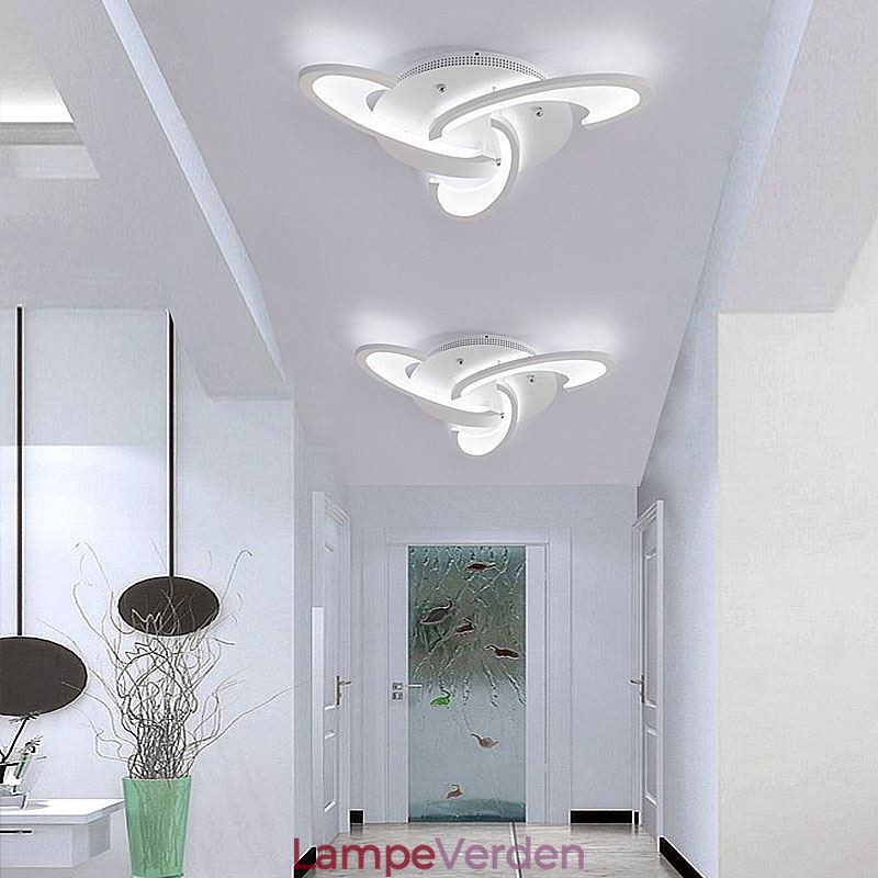 Moderne Simple Flush Mount Acryl Windmill Loftslampe