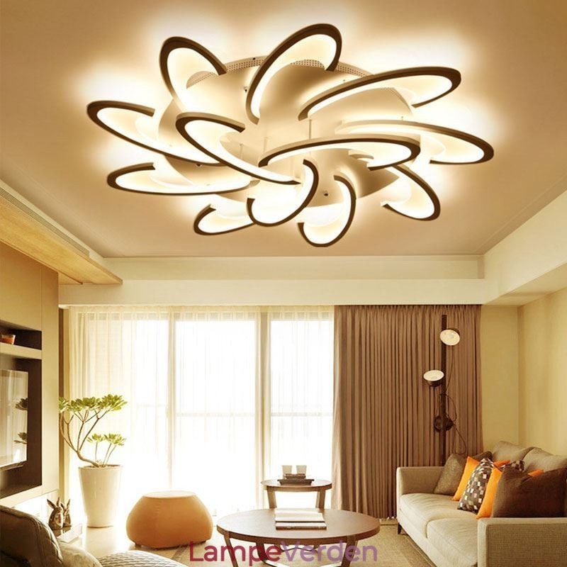 Moderne Simple Flush Mount Acryl Windmill Loftslampe