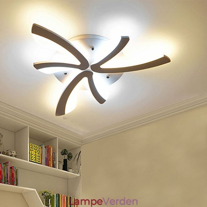 Moderne Mælkebøtte Flush Mount Simple Ceiling Light