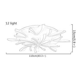 Moderne Mælkebøtte Flush Mount Simple Ceiling Light