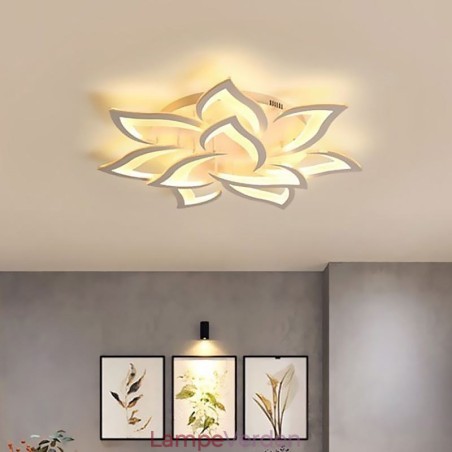 Moderne simpelt monteret akrylsolsikkeformet loftslys