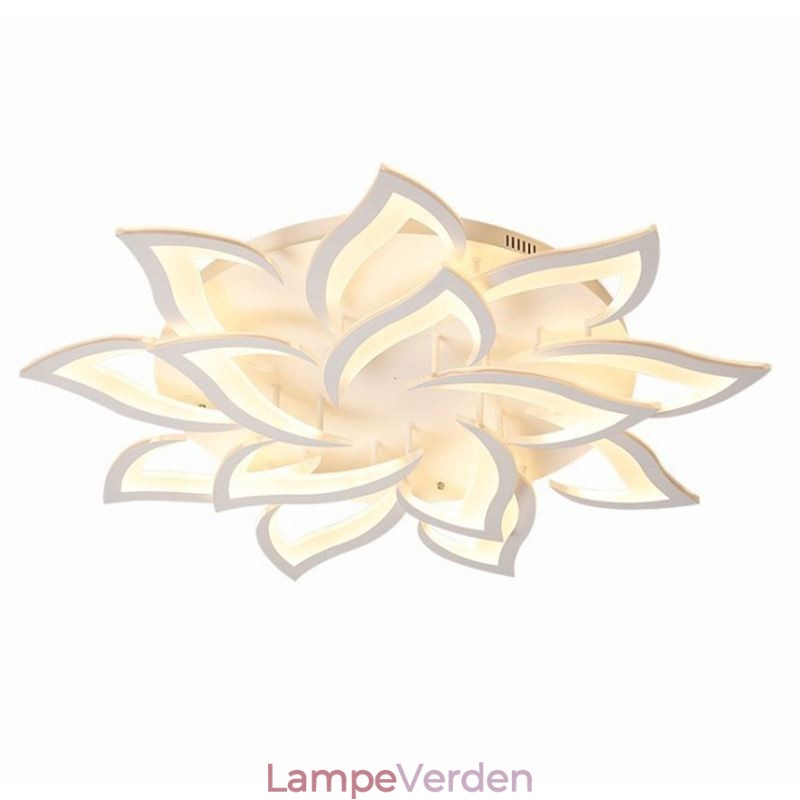 Moderne simpelt monteret akrylsolsikkeformet loftslys