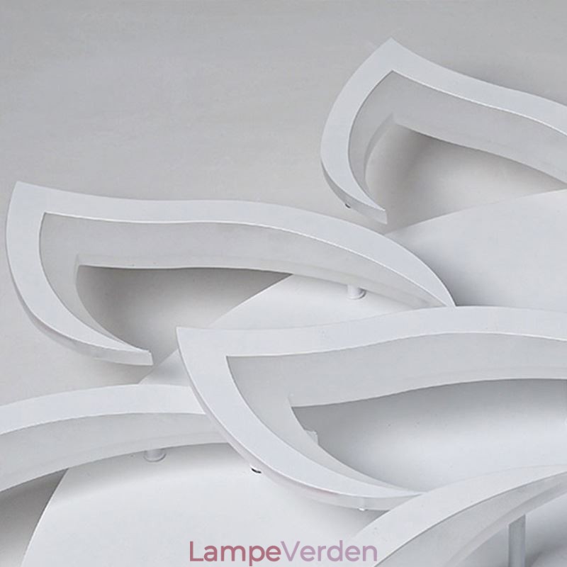 Moderne simpelt monteret akrylsolsikkeformet loftslys