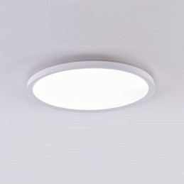 Nordic Round Flush Mount Super Thin Ceiling Light Aluminium Rung Lampebelysning