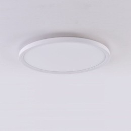 Nordic Round Flush Mount Super Thin Ceiling Light Aluminium Rung Lampebelysning