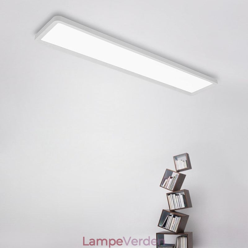 Panel Flush Mount Nordic Super Tynd rektangel Loftslampe Home Lighting Light
