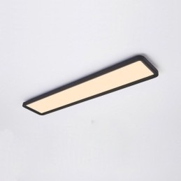Panel Flush Mount Nordic Super Tynd rektangel Loftslampe Home Lighting Light