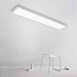 Panel Flush Mount Nordic Super Tynd rektangel Loftslampe Home Lighting Light