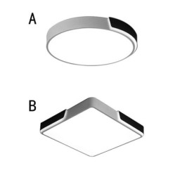 Moderne enkel flush Mount cirkulær loftslampe