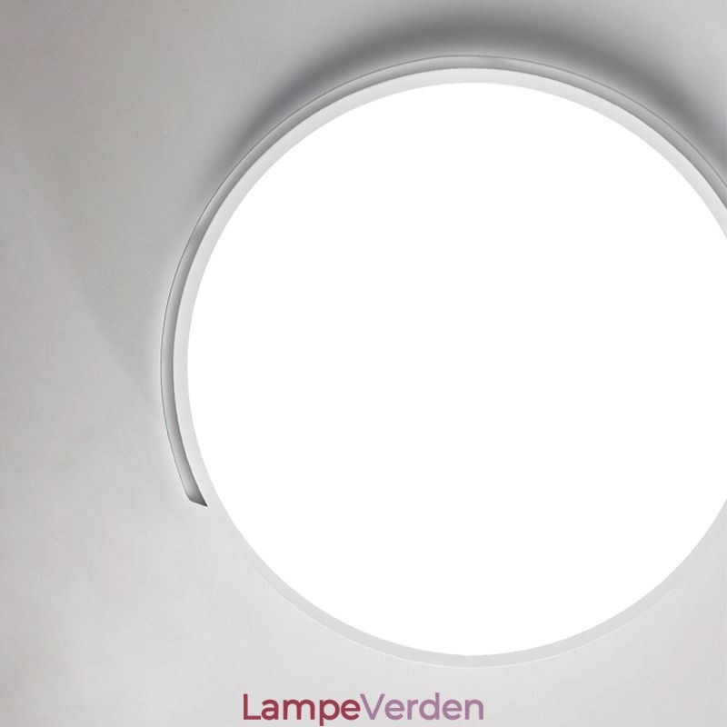 Moderne enkel flush Mount cirkulær loftslampe