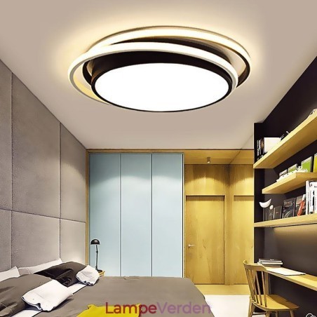 Moderne Simple Flush Mount Geometrisk Loftslampe Firkantet Frame Lamp Light Moderne Simple Flush Mount Geometrisk Loftslampe Firkantet Frame Lamp Light