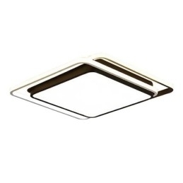 Moderne Simple Flush Mount Geometrisk Loftslampe Firkantet Frame Lamp Light