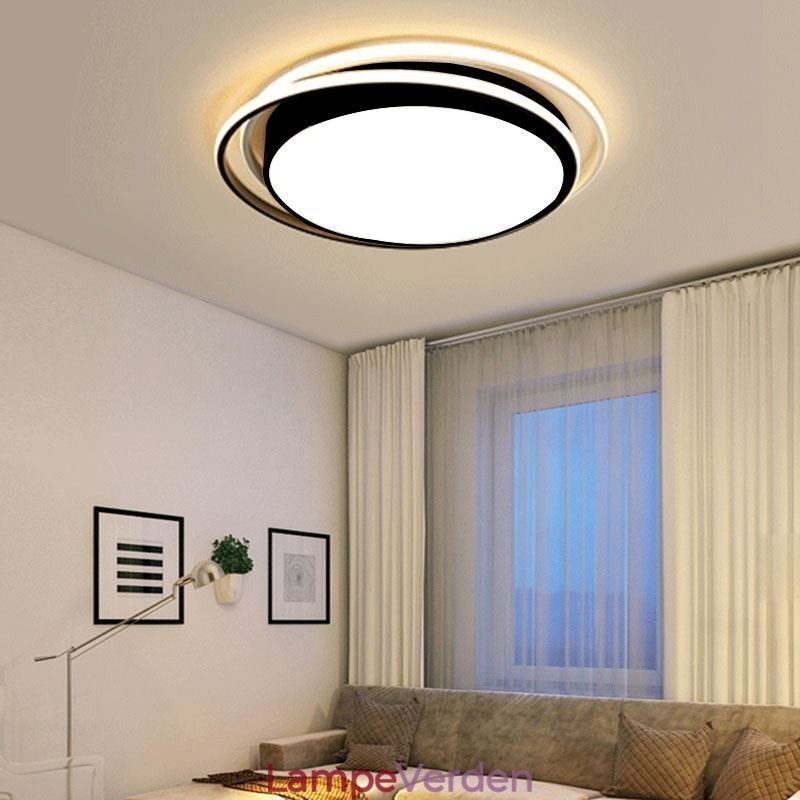 Moderne Simple Flush Mount Geometrisk Loftslampe Firkantet Frame Lamp Light