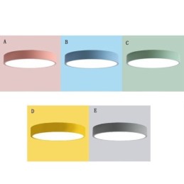 Moderne Flush Mount Rund Loftslampe Ultratynd Home Lighting Light