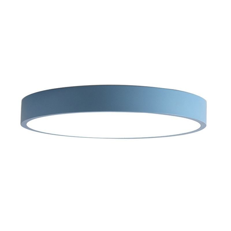 Moderne Flush Mount Ultra Thin Ceiling Light Rund Lamp Light