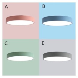 Moderne Flush Mount Ultra Thin Ceiling Light Rund Lamp Light