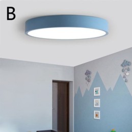 Moderne Flush Mount Ultra Thin Ceiling Light Rund Lamp Light