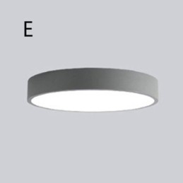 Moderne Flush Mount Ultra Thin Ceiling Light Rund Lamp Light