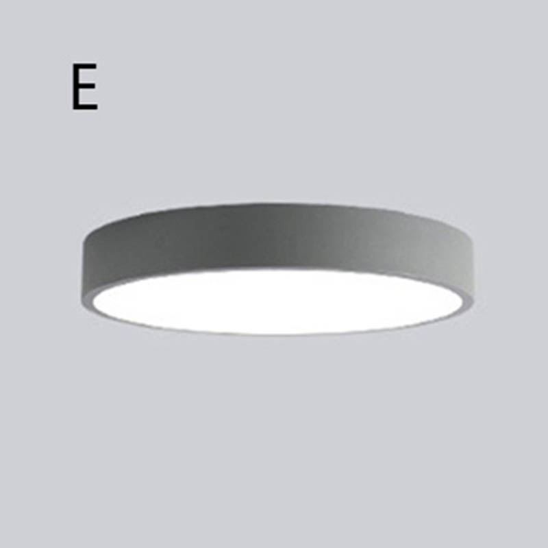 Moderne Flush Mount Ultra Thin Ceiling Light Rund Lamp Light