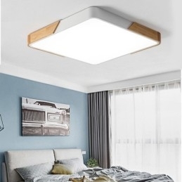 Simpel flush Mount træramme loftslampe Super tynd design lampe Dinging Light