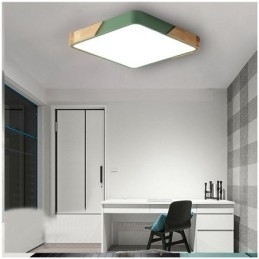 Simpel flush Mount træramme loftslampe Super tynd design lampe Dinging Light